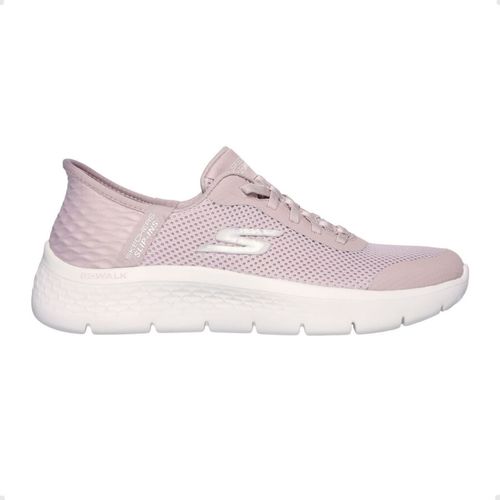 Tênis Running Feminino Skechers Go Walk Flex - Grand Rosa