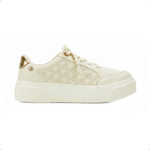 Tênis Moda Feminino Casual Kolosh Creme