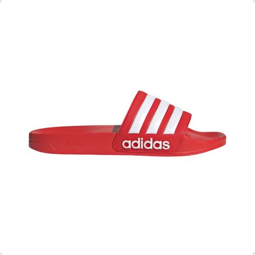 Chinelo Masculino Slide Adidas Slide Adilette Shower Vermelho