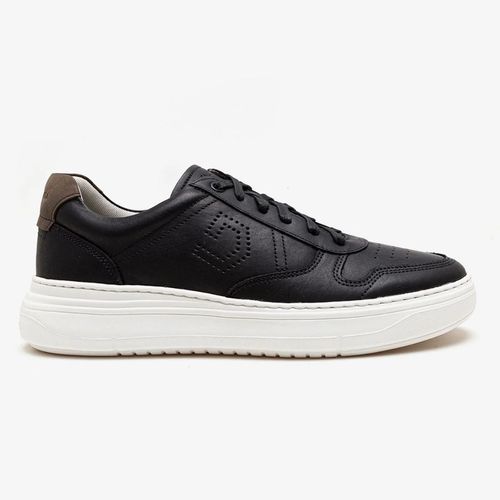 Sapatênis Masculino Democrata Denim Joe Ultra Ligth Preto