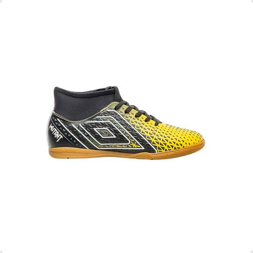 Chuteira Indoor Infantil Umbro Mutant Jr Amarela