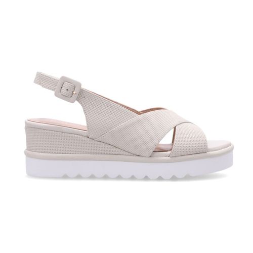 Sandalia Fem Anabela Luz Da Lua  60430006-