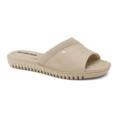 Tamanco Fem Anabela Comfortflex  24-43305-11