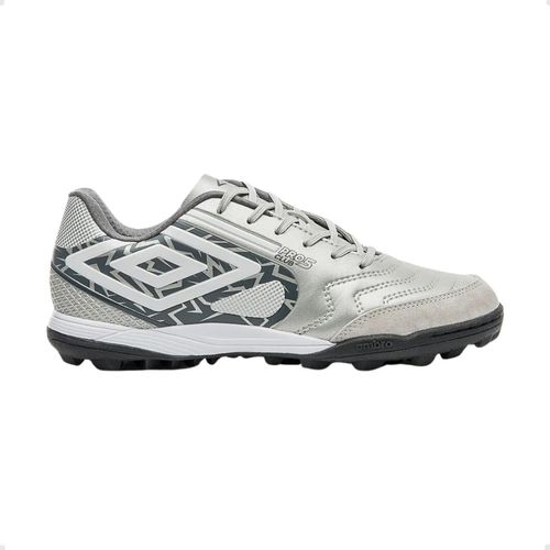 Chuteira Society Masculina Umbro Pro 5 Bump Club Cinza