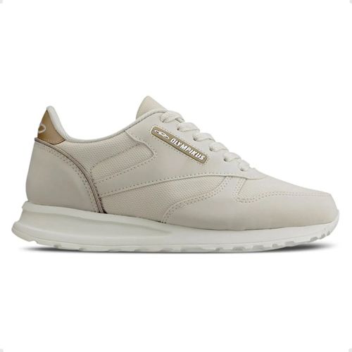 Tênis Casual Masculino Olympikus Jogging 101 Bege