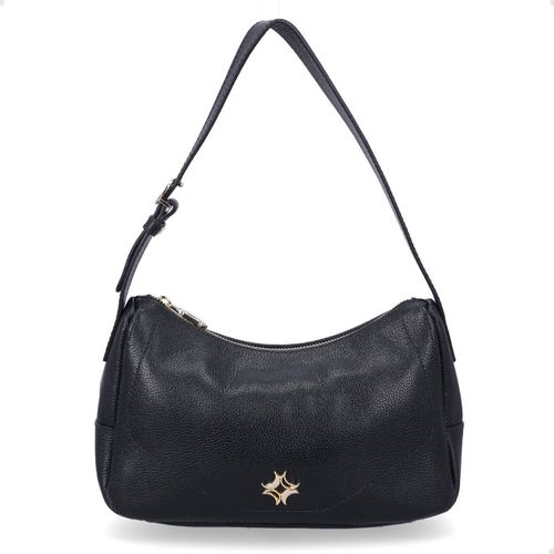 Bolsa Feminina Média Hobo Luz Da Lua Preta