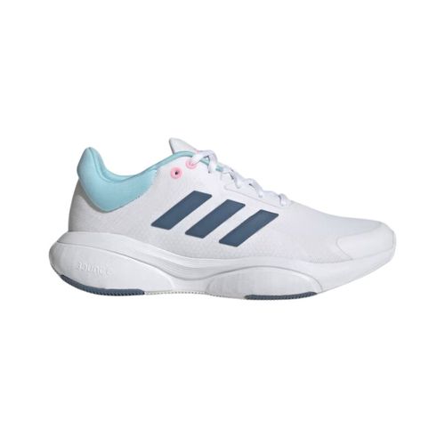 Tênis Feminino Running Response Adidas Branco E Azul