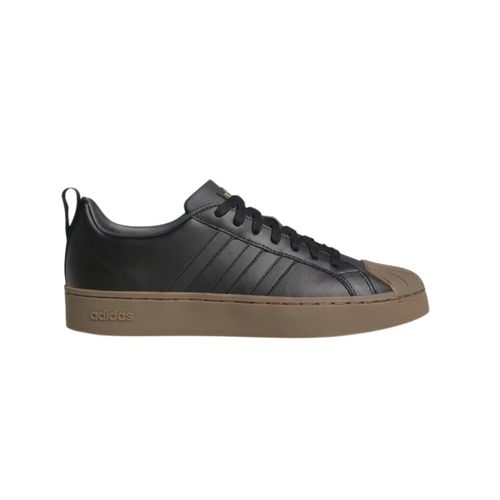 Tênis Masculino Adulto Streetcheck Cloudfoarm Court Low Adidas Preto