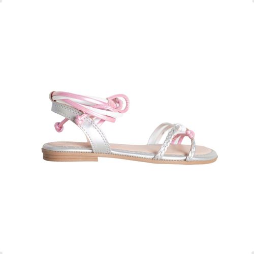 Sandalia Inf Rasteira Pink Cats  V3723