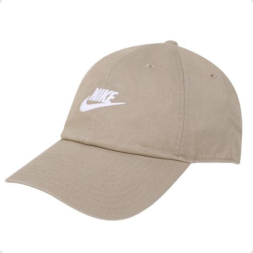 Boné Esportivo Nike Club Cap Futura Washed Bege