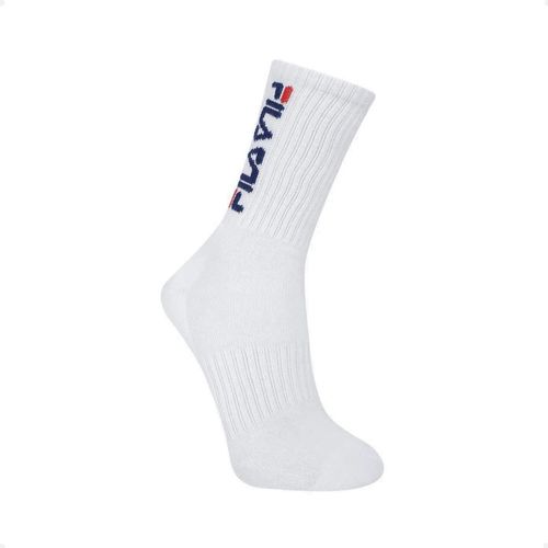 Kit Meia Unissex Cano Longo Fila Branco