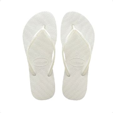 Chinelo Feminino Dedo Slim Havaianas Fc Branco