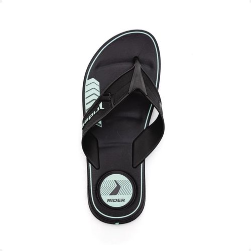 Chinelo Masculino Dedo Rider Star Preto E Verde