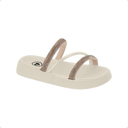 Tamanco Infantil Papete Molekinha Off White