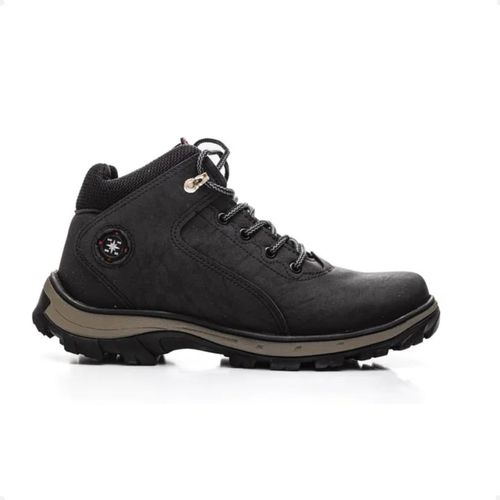 Coturno Masculino Adulto Adventure West Line Preto