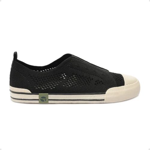 Tênis Moda Feminino Alme Lume Mesh Preto Collab