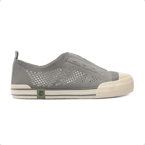 Tênis Moda Feminino Alme Lume Mesh Cinza Collab
