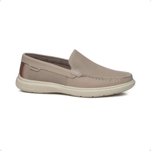 Mocassim Masculino Pegada Navale Cinza