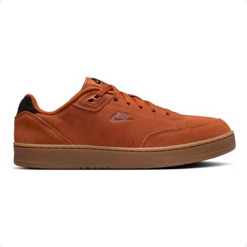 Tênis Casual Masculino Nike Grandstand Ii Suede Marrom