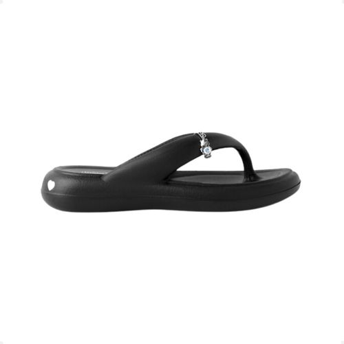 Chinelo Feminino Dedo Marshmallow Piccadilly Preto