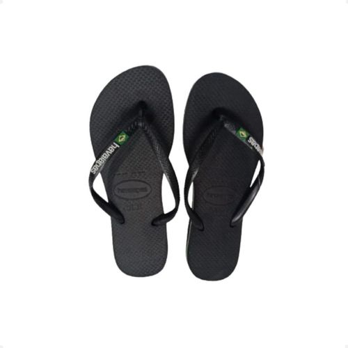 Chinelo Feminino Dedo Havaianas Slim Brasil Preto
