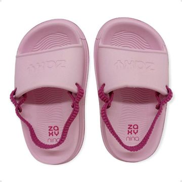 Chinelo Bebê Gaspea/Slide Grendene Leveza Pop Rosa
