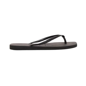 Chinelo Feminino Dedo Slim Square Havaianas Preta