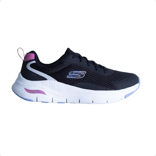 Tênis Running Feminino Skechers Arch Fit Preto
