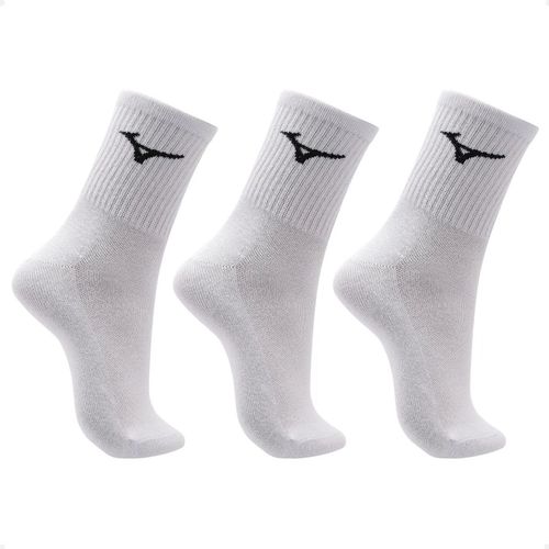 Kit Meia Masculina Longo Mizuno Trimiz Branco