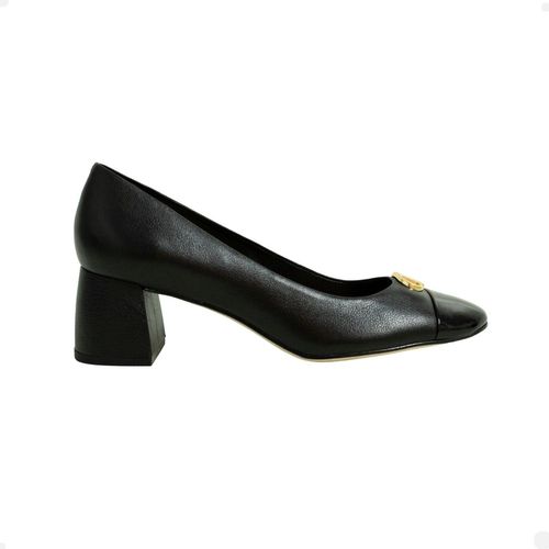 Sapato Fem Salto Medio Grosso Luz Da Lua  80780001-