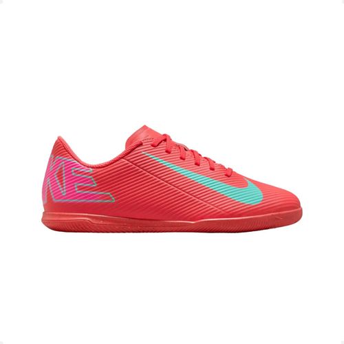 Chuteira Campo Infantil Nike Vapor 16 Club Coral