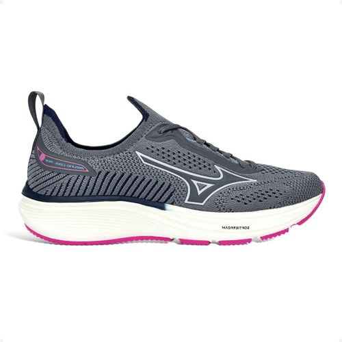 Tênis Running Feminino Mizuno Cool Ride 3 Chumbo