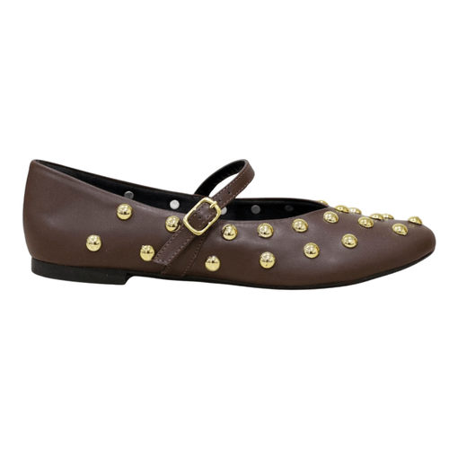 Sapatilha Classy Brown Gold