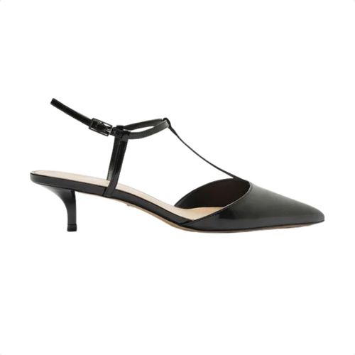 Sapato Feminino Slingback Arezzo Preto