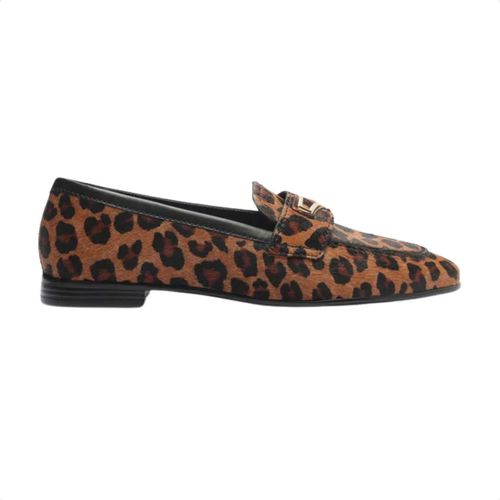 Mocassim Feminino Animal Print Arezzo