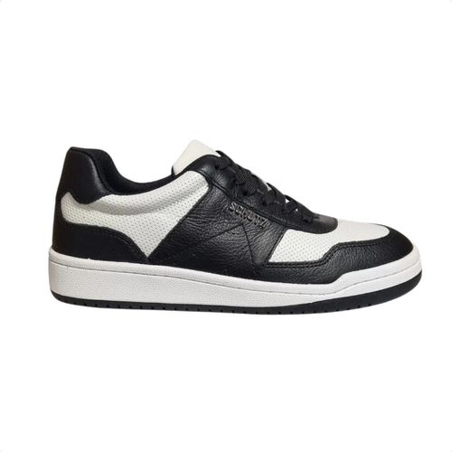 Tênis Moda Casual Feminino Schutz  Branco E Preto