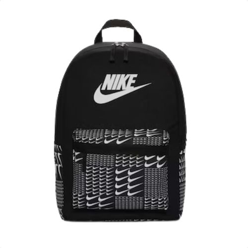 Mochila Esportiva Nike Heritage Swoosh Grid Preto