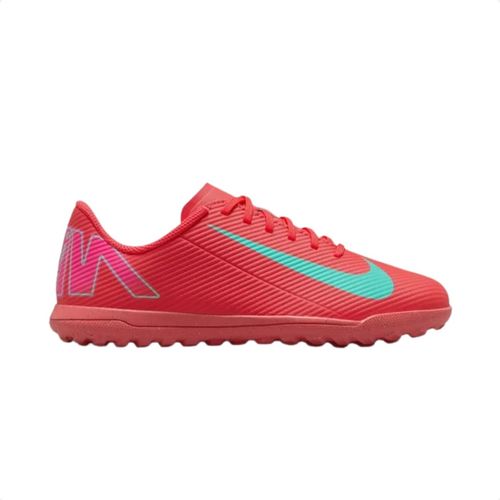 Chuteira Society Infantil Nike Vapor 16 Club Coral