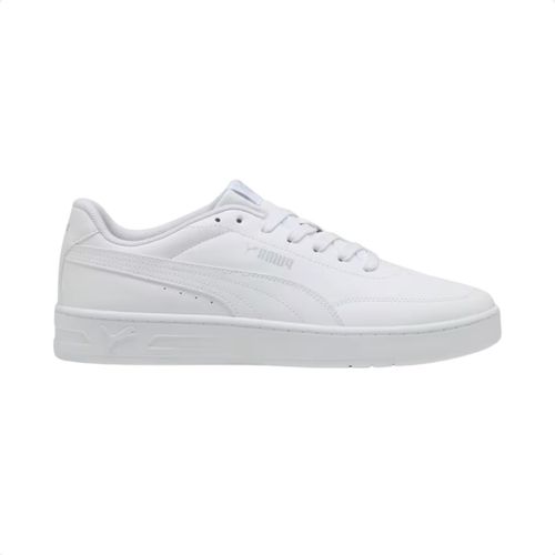 Tênis Casual Masculino Puma Court Classic Clean Bdp Branco
