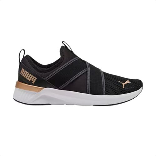 Tênis Casual Feminino Puma Softride Harli Slip On Preto