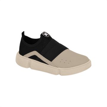 Tênis Slip On Infantil Molekinho Casual Preto
