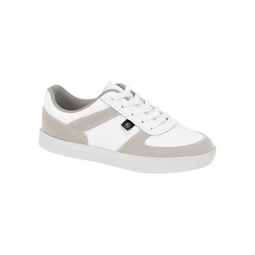 Tênis Casual Infantil Molekinho Streetwear Branco