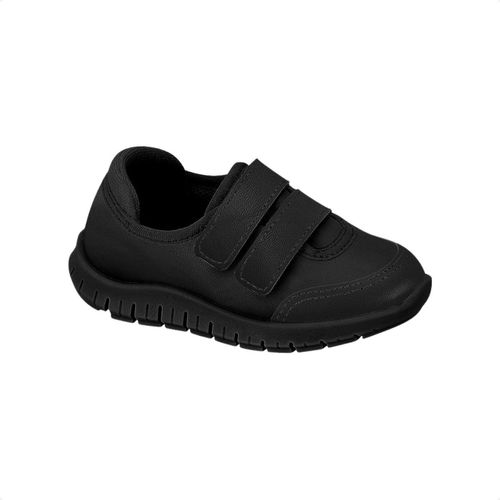 Tênis Casual Infantil Feminino Molekinha Preto