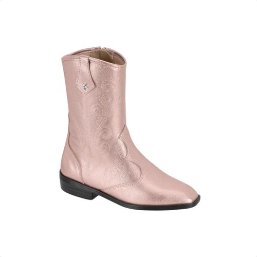 Bota Country Infantil Molekinha Metalizada