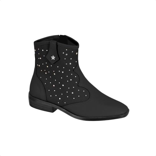 Bota Western Infantil Molekinha Preta