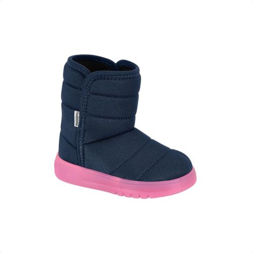 Bota Infantil Molekinha Puff Marinho