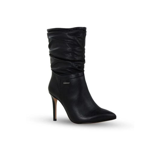 Bota Feminina Cano Médio Bottero Preta