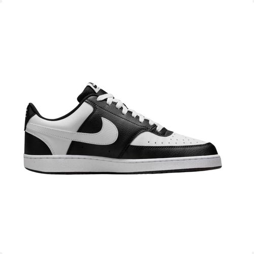 Tênis Casual Masculino Nike Court Vision Low Branco E Preto