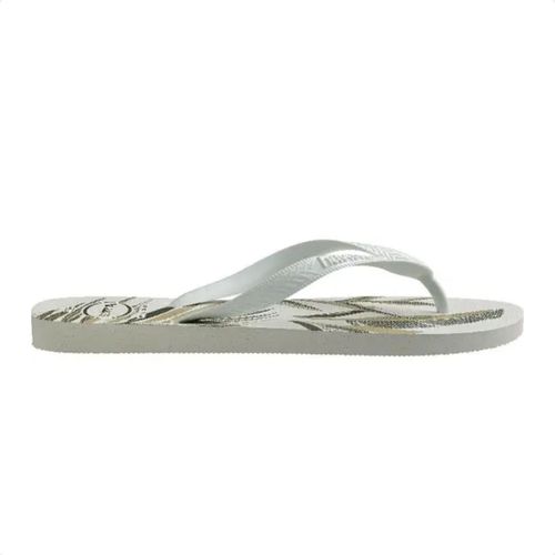 Chinelo Masculino Dedo Havaianas Aloha Branco E Verde