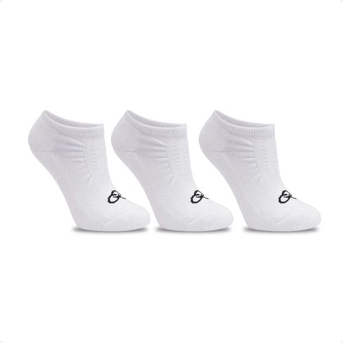 Kit Meia Masculino Adulto Invisivel Olympikus Branco